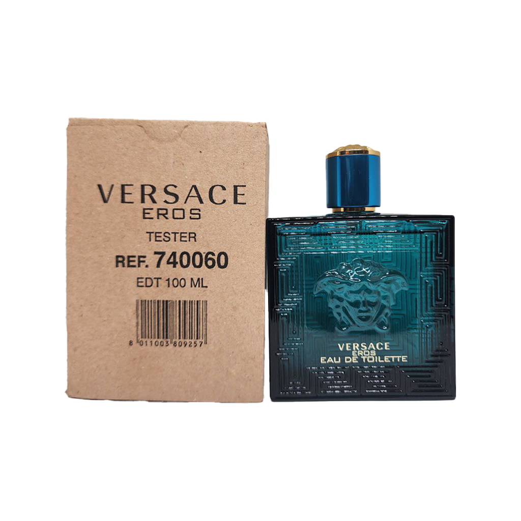 TESTER Versace Eros Eau De Toilette Pour Homme - 100ml