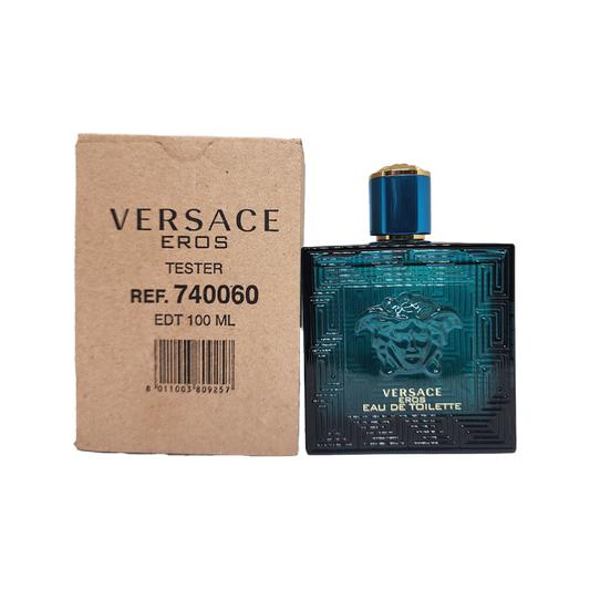 TESTER Versace Eros Eau De Toilette Pour Homme - 100ml