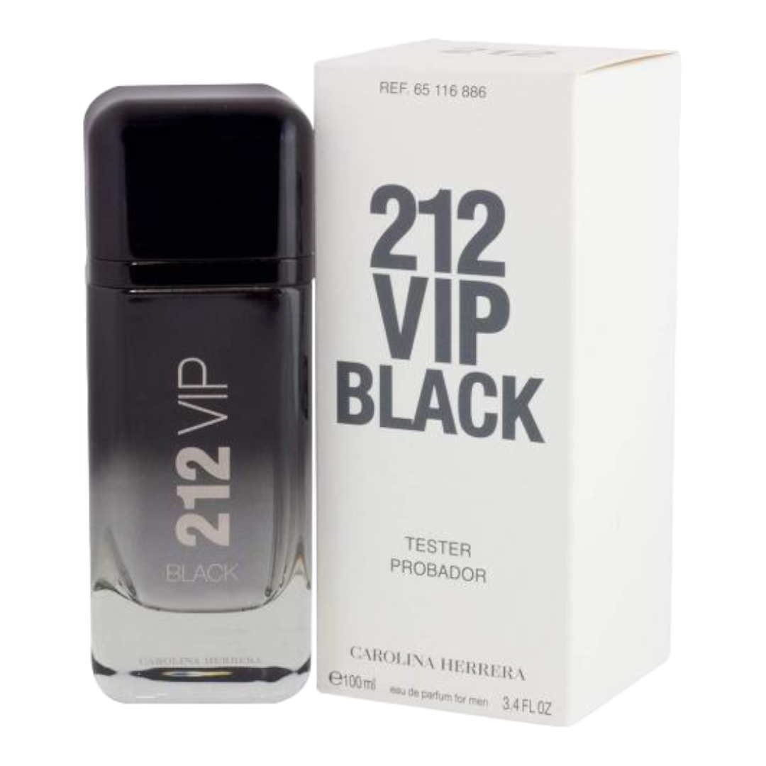 TESTER Carolina Herrera 212 Vip Black Eau De Parfum Pour Homme - 100ml - Beirut Free Zone