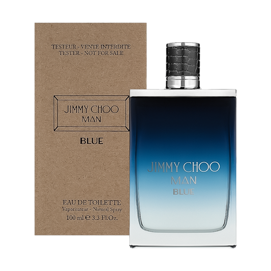 TESTER Jimmy Choo Blue Eau De Toilette Pour Homme - 100ml