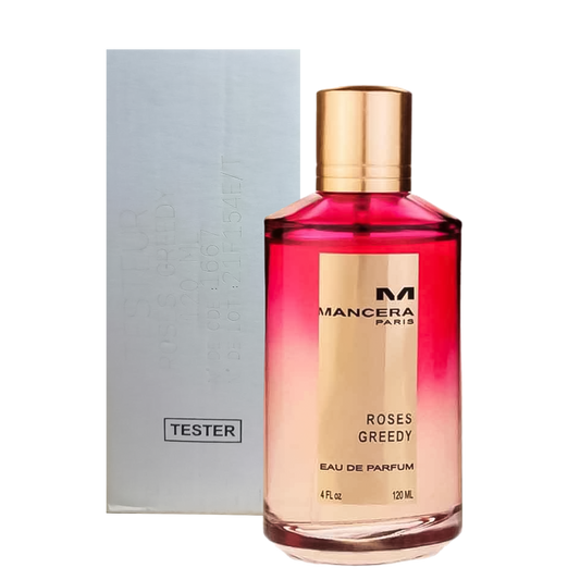 TESTER Mancera Roses Greedy Eau De Parfum Pour Homme & Femme - 120ml