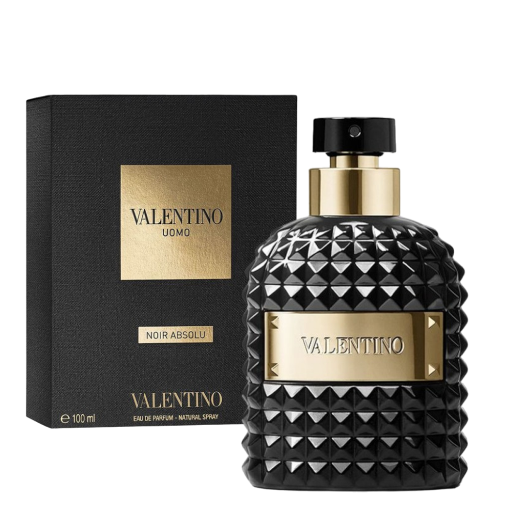 Valentino Uomo Noir Absolu Eau De Parfum Pour Homme - 100ml - Beirut Free Zone