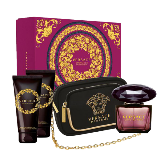 Versace Crystal Noir Eau De Toilette Women's Gift Set